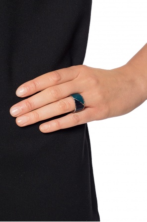 Logo-embossed brass ring, zdjęcie 2 Logo-embossed brass ring od Lanvin